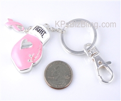 Fight Cancer Theme Key Chain